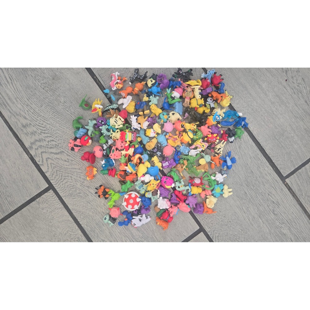 Huge Lot of Mini Pokemon Figures Action Figures Cake Toppers Party Favors PVC